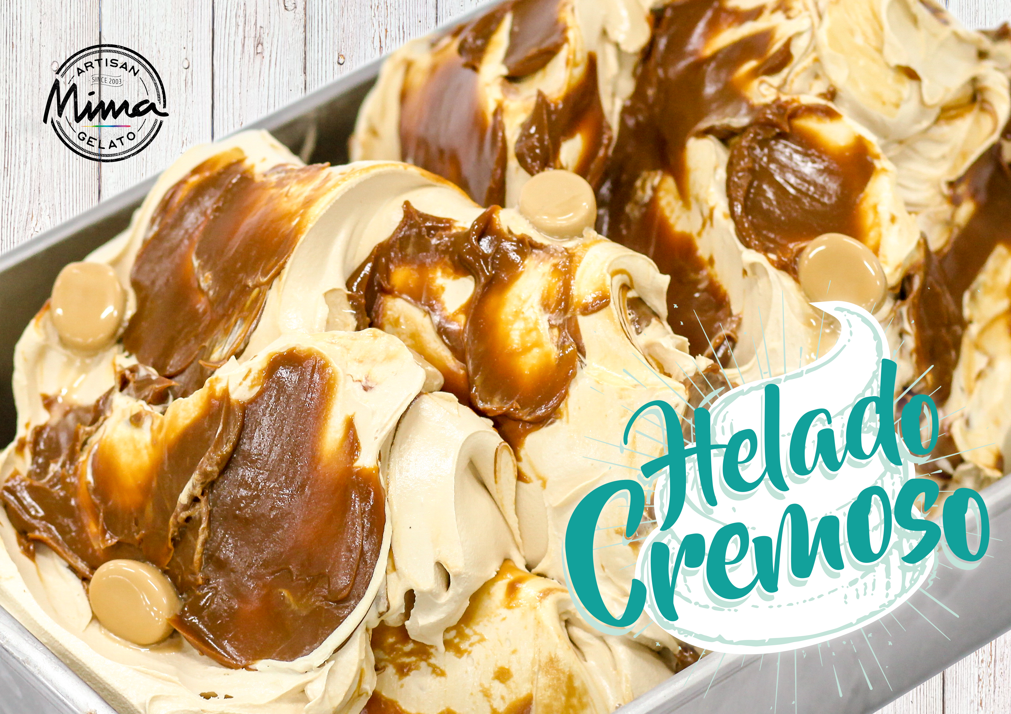 Helado cremoso